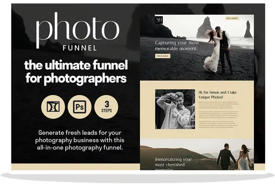 Photo Funnel Template cover